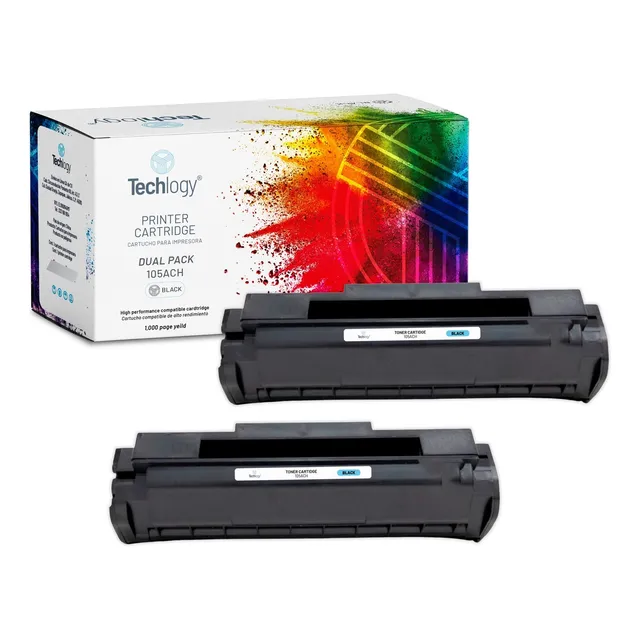 Toner Techlogy 105a Con Chip 2 Pack 107a 135a 108a W1105a