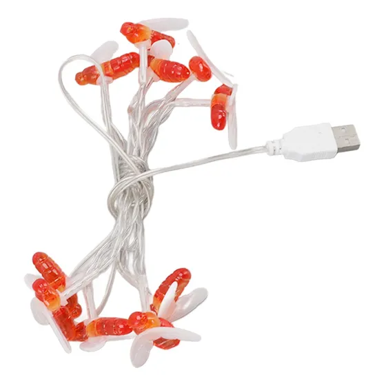 Cadena De Miniluces Led Decorativas, Impermeables, 10 Perlas