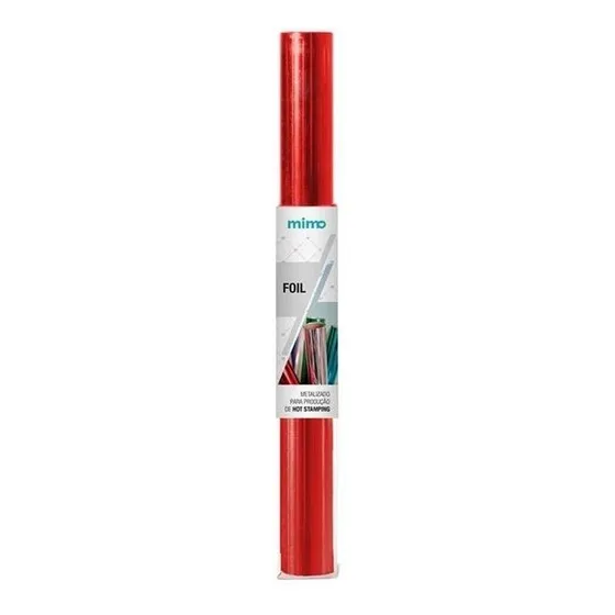 Foil Vermelho - Mimo - 31,1cm X 3,00 Metros