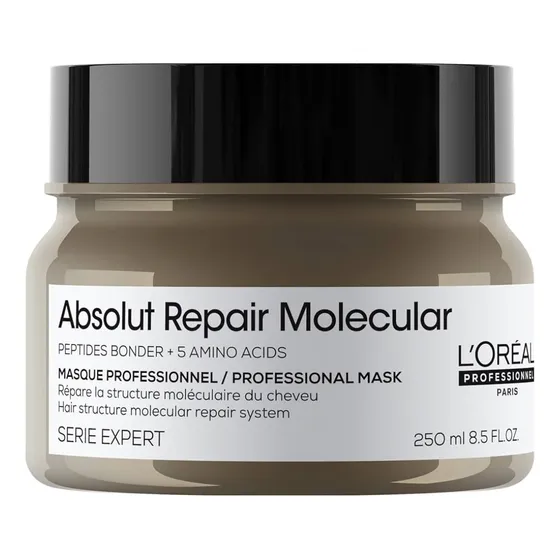 Máscara Absolut Repair Molecular 250ml Lóreal Reparación