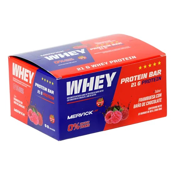 Barras Proteicas Mervick Caja 12u  Proteina