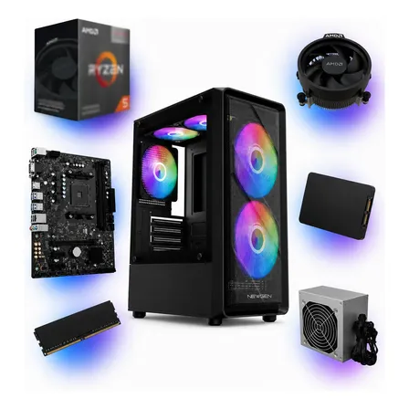 Pc Gamer Ryzen 5 3400g 16gb Ram 512 Ssd Pro Wifi 512 Gb 16 Gb Rx Vega 11