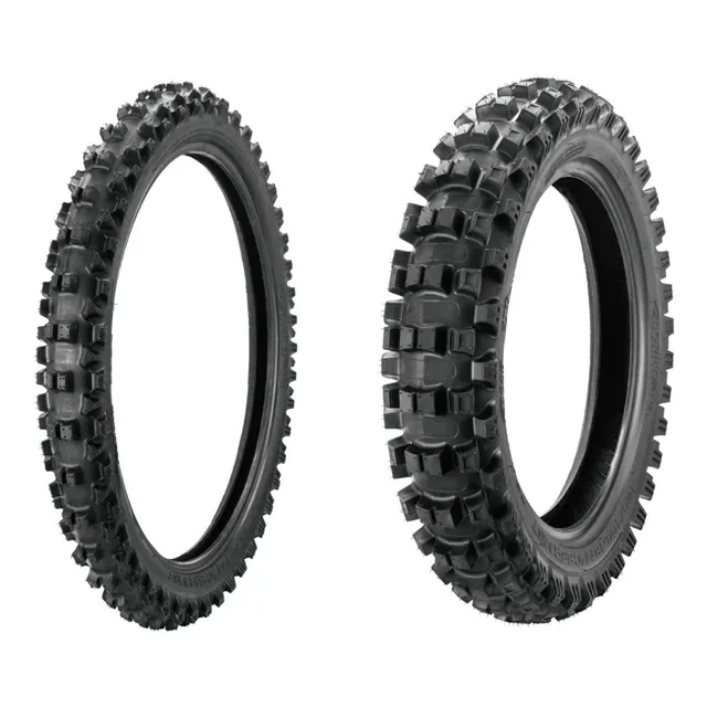 Par Pneu Borilli Exc 110/100-18 + 80/100-21  Crf 230