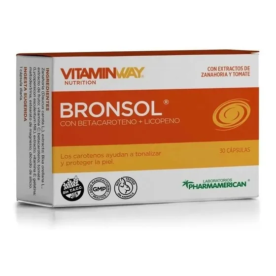El Mejor Bronceado Pigmento Natural Geosun X 90 Capsulas