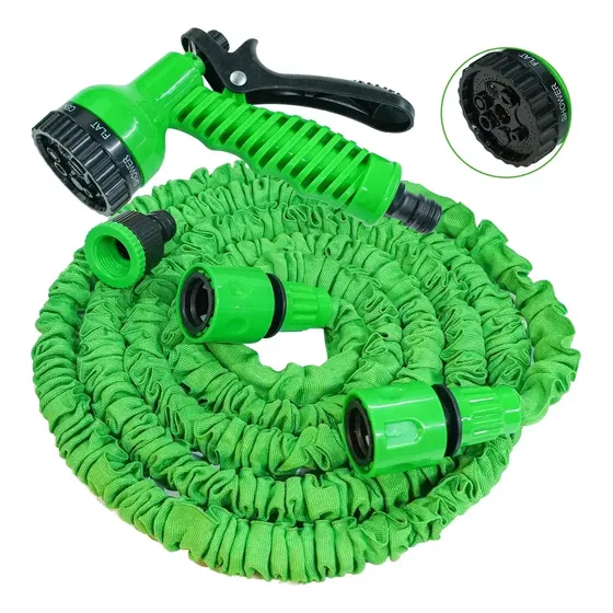 Mangueira Retrátil/extensível 10m - 7 Jato Tipos Rmira
