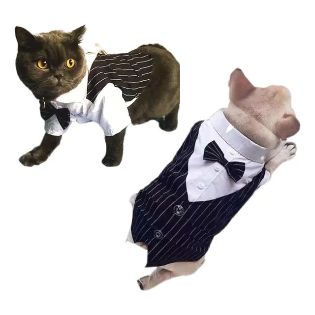 Smoking Traje Ropa Para Perros Mascotas - Los Michis Locos Xxl