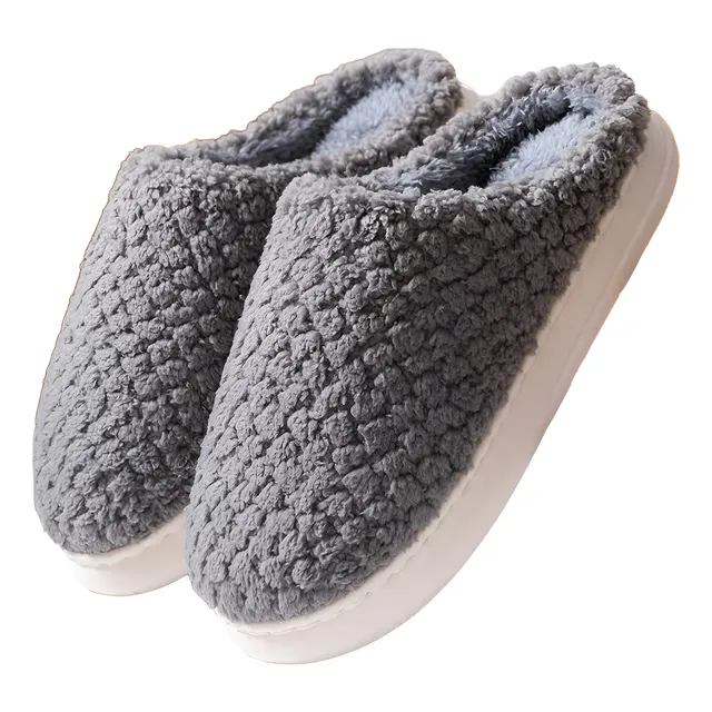 Pantuflas Peluche Mantener Caliente Suaves Y Cómodo Unisex