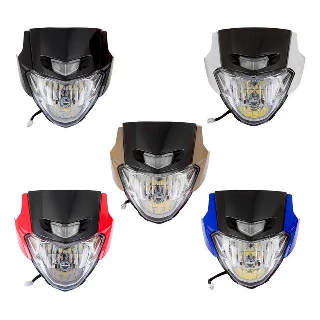 Frente Farol Completa Xtz250 Lander 2019 A 2023 Variascores 