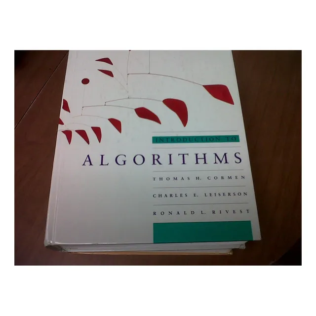 Libro: Introduction To Algorithms (mit Electrical Engineerin