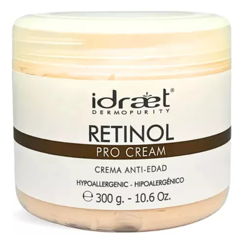 Retinol Pro Cream Idraet Crema Anti Edad Piel Seca 300g