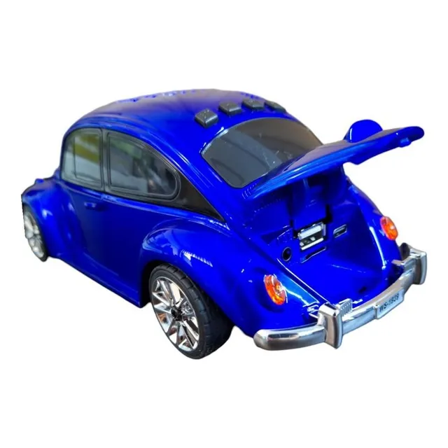 Speaker Vochito Volkswagen Aux Usb Ws1939 Entrega Local Azul