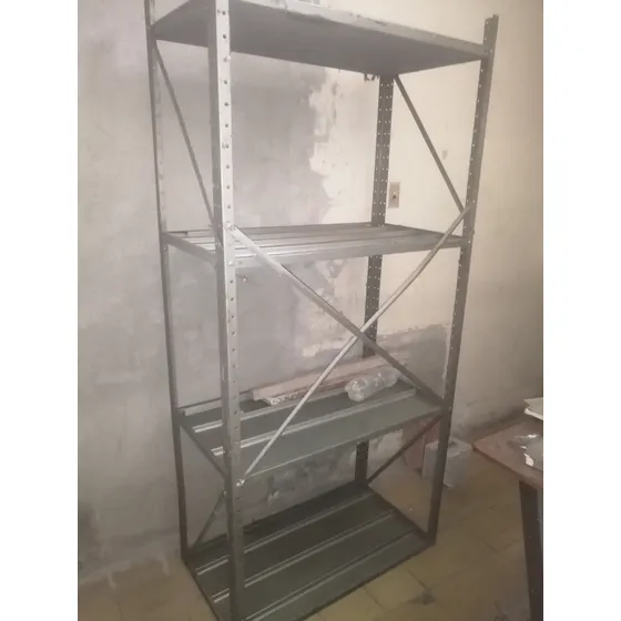 Estante Metal Usado 2  De Alto 90 De Ancho Y 50  De Profund