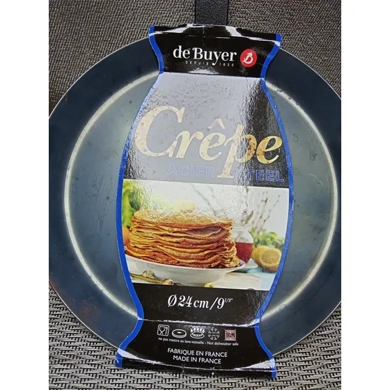 Sartén Crepe Acero 24 Cm Buyer, Francesa.