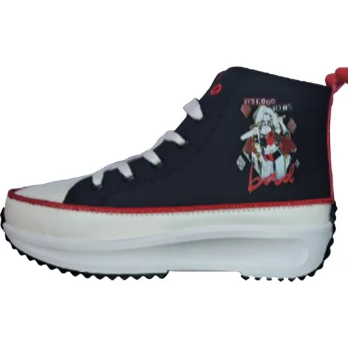 Bota Plataforma Harley Quinn
