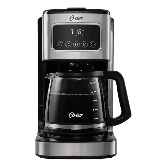 Cafetera Digital Oster 12 Tazas Programable Y Auto-apagado