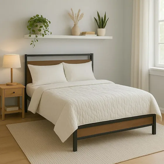 Cama De Viúva Preta Modelo Giovana 35cm Do Chão