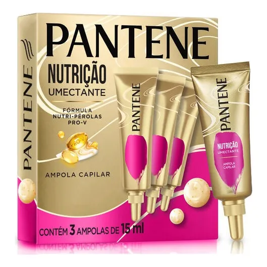 Bambu Pantene Ampola Nutre E Cresce 3x15g