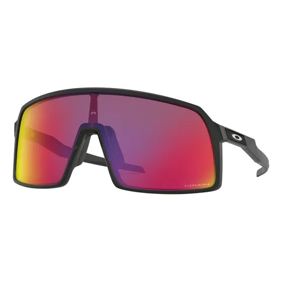 Óculos de sol Oakley Sutro 9406 - 37 - roxo, vermelho, cor da lente: rosa, cor da haste, preto fosco, cor da moldura: preto fosco