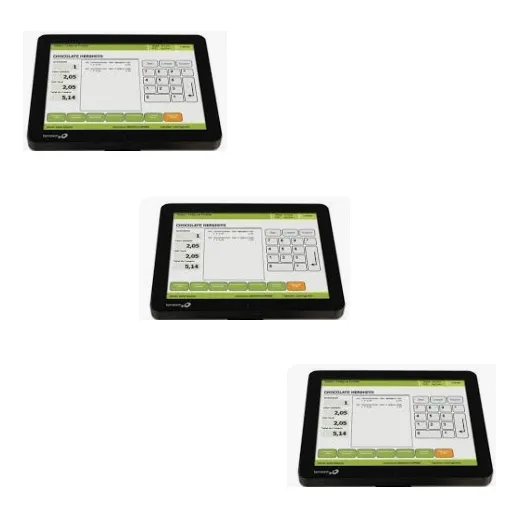 Computador Bematech Touch Screen Sb9091e Com  Suporte Parede
