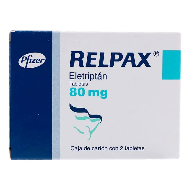 Pfizer Relpax Tableta 2 (80 Mg)