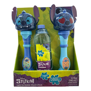 Disney Stitch Light-up Burbujas 2 Pack Disney Stitch Light-up Burbujas 2 Pack