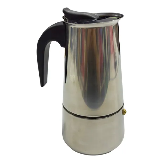 Cafetera Greca Moderna Acero Inoxidable 9 Tazas