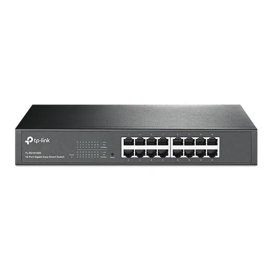 Switch 16 Puertos Gigabit 10/100/1000 Tl-sg1016de Tp-link