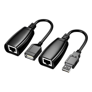 Set Extension Cable Usb Ethernet Rj45 Adaptador Convertidor Set Extension Cable Usb Ethernet Rj45 Adaptador Convertidor