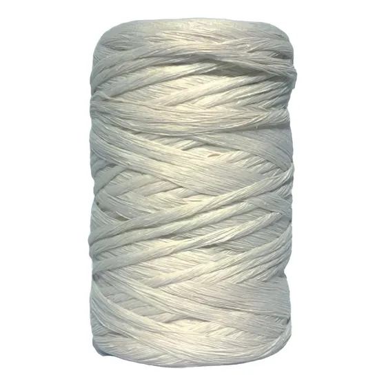 Hilaza Macramé Crudo Algodón Recuperado 4mm