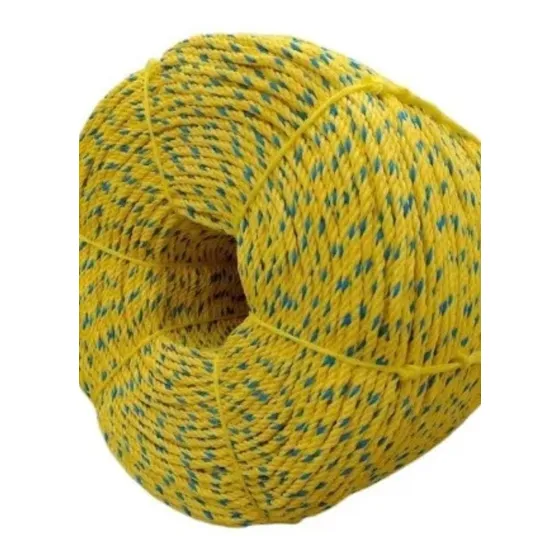 Soga/cuerda/cable Polipropileno/plastico 06 Mm(1/4) 50 Mtrs
