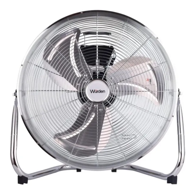 Ventilador De Piso Industrial 20  Gris Wurden