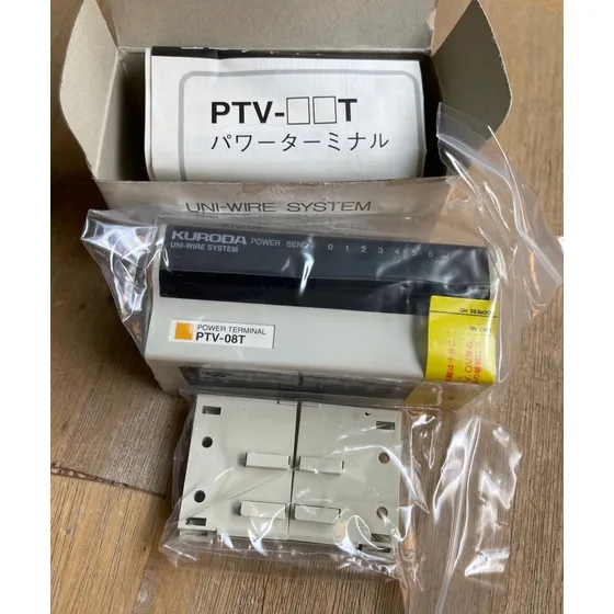 Kuroda Uni-wire System Ptv-08t Power Terminal New In Box Ssm