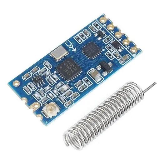 Módulo Rf Wireless Hc-12 Com Antena Arduino Rs-232 Serial