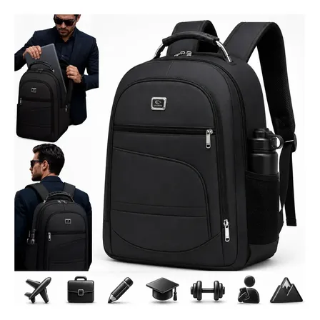 Mochila Escolar Woosh Premium de 60 L para Notebook com Alças Reforçadas