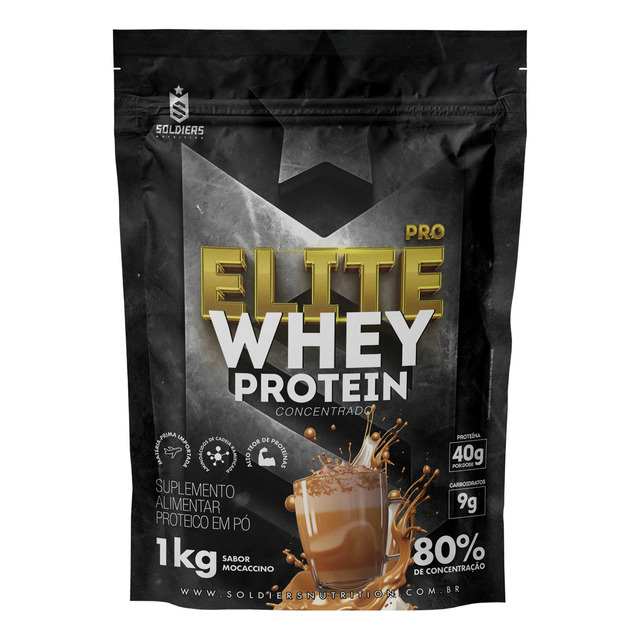 Elite Pro Whey Protein Concentr 80% 1kg - Soldiers Nutrition Elite Pro Whey Protein Concentr 80% 1kg - Soldiers Nutrition