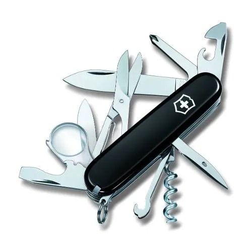 Victorinox Navaja Officer Explorador Negra 1.6705.3 91mm