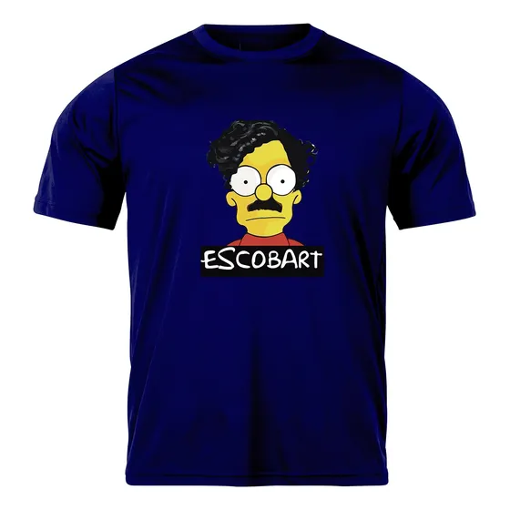 Camiseta Simpsons Escobart Desenhos Geek Unissex 
