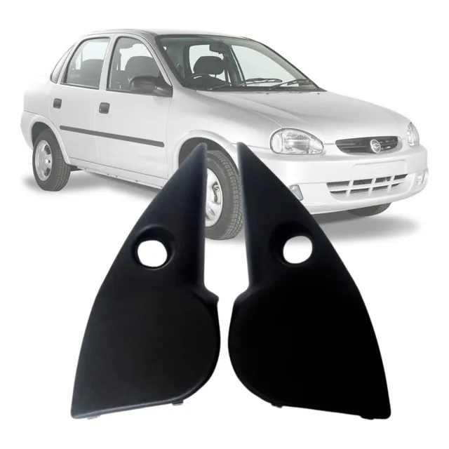 Par Acabamento Retrovisor Gm Corsa Wind Sedan 95 96 97 98 99