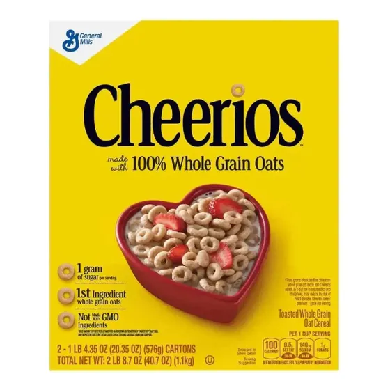 Cereal Cheerios Original General Mills 576 G