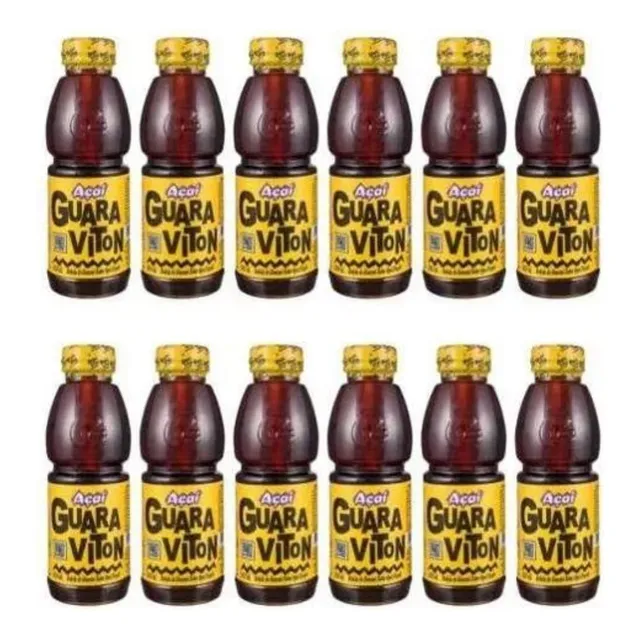 Bebida Sabor Açai Guaraviton 500ml 12 Unidade Envio Imediato