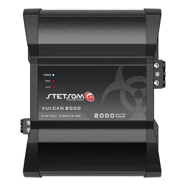 Amplificador Stetsom Vulcan-2000 Mono 2000w Rms 2 Ohms