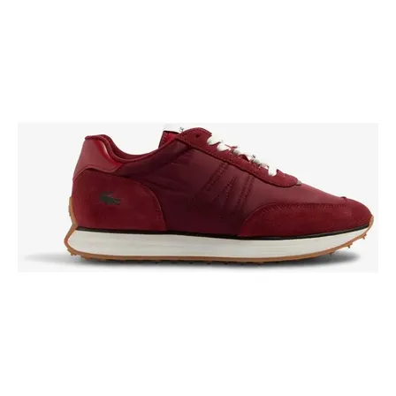 Tênis Lacoste Lacoste Masculinas De Couro E Tecido L-spin