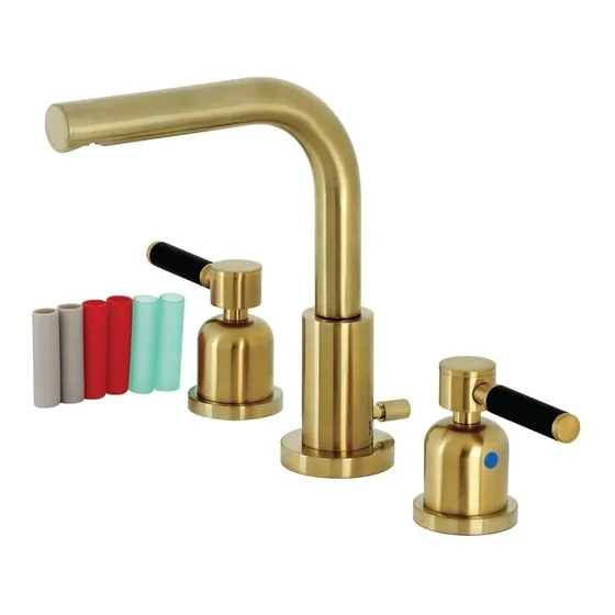 Grifo Baño Laton Cepillado 8.0 In