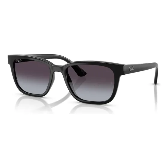 Lente central Ray-Ban RB4448l Grey Rod Black Frame Design de moldura preta 601/8g-56-l