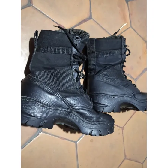 Botas Negras Usadas 37 Y 38