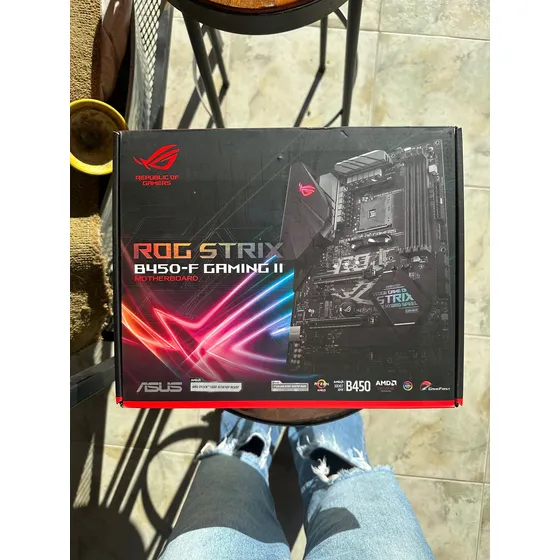 Placa Madre Asus Rog Strix B450 F Gaming Ii Rgb Amd Am4