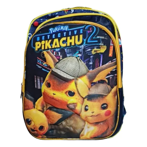 Mochila Escolar Mario Frozen Kitty Pikachu Spiderman Encanto