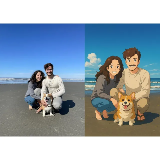 Imagens Ghibli E Enquadramento Molduras