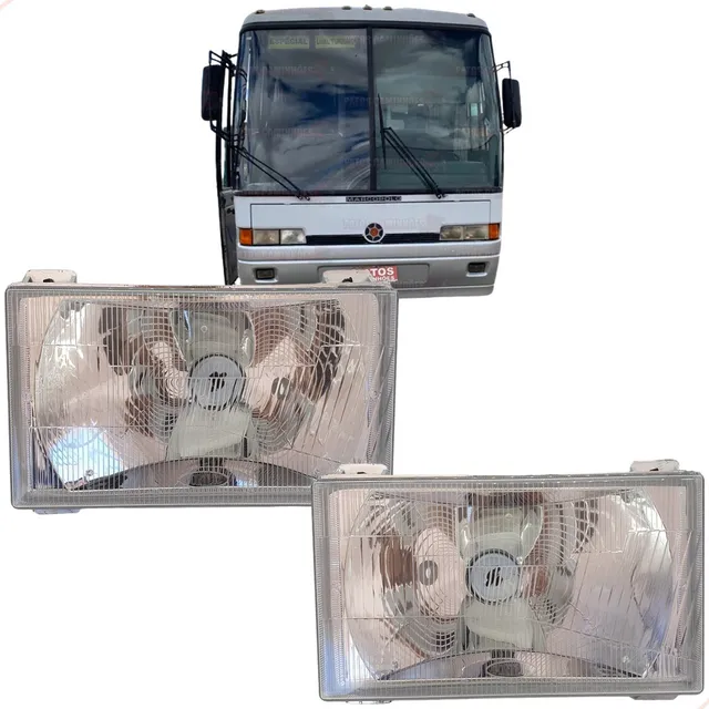 Par Farol Onibus Marcopolo G4 G5 Giv Gv 92 93 94 95 C/ Vigia