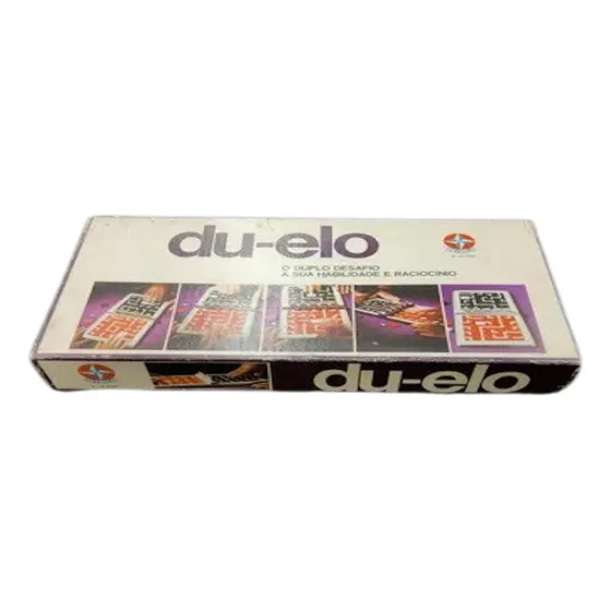 Jogo De Tabuleiro Du-elo Estrela Completo Raríssimo 1980